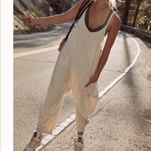 Free people Hot Shot Onesie in Oatmeal